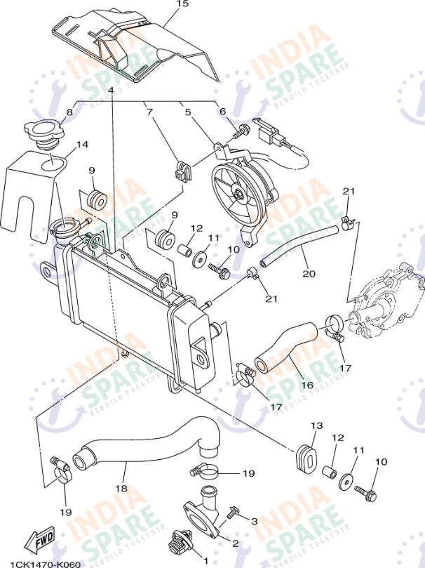 RADIATOR & HOSE